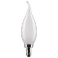 Satco 3 Watt CA11 LED Lamp, Frost, Candelabra Base, 90 CRI, 2700K, 120 Volts S21295